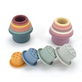 Load image into Gallery viewer, Baby Silicone Hourglass Stacking Cup Montessori Educational Toy
