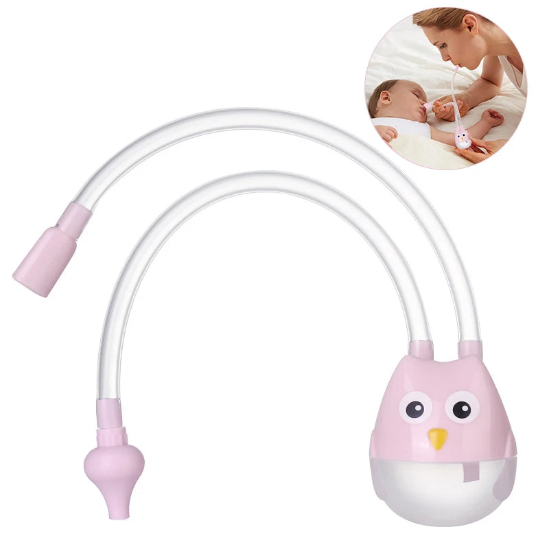 Nasal Aspirator Infant Nasal Suction Snot Cleaner Baby Mouth Suction