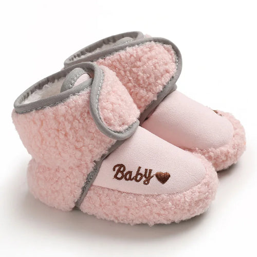 Warm Infant Toddler Crib Snow Boots Soft Comfortable Infant Girls Boys