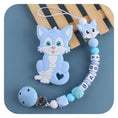 Load image into Gallery viewer, 1-2pcs Personalized Name Baby Pacifier Clips Teethers Dummy Nipple
