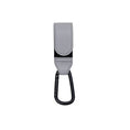 Load image into Gallery viewer, 1/2pcs Baby Stroller Hook PU Leather Pram Organizer Diaper Bag Hanger
