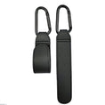 Load image into Gallery viewer, 1/2pcs PU Leather Baby Bag Stroller Hook Pram Rotate 360 Degree
