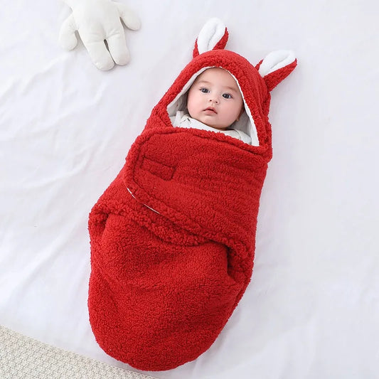 2024 Autumn Winter Infant Toddler Thicken Cashmere Receiving Blankets