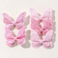 Load image into Gallery viewer, 2/4/5Pcs Girls Cute Sequins Double Butterfly Hair Clip Bow Hairpins
