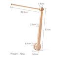 Load image into Gallery viewer, Baby Rattle Toy Bed Bell Bracket Wooden Mobile 0-12 Months Newborn
