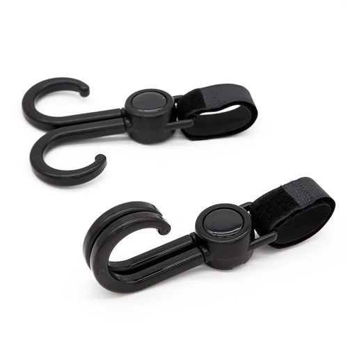 2Pcs/Set Hooks For Stroller Car Shopping Cart Hooks Baby Stroller