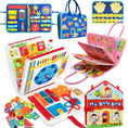 Load image into Gallery viewer, Busy Board Montessori Toys for Toddler Busy Book Sensory Preshool
