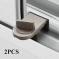 Load image into Gallery viewer, 2Pcs Sliding Window Locks Security Protection Window Limiter
