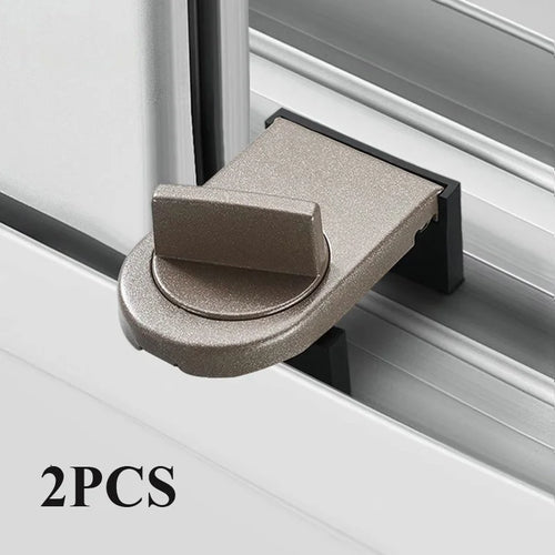 2Pcs Sliding Window Locks Security Protection Window Limiter