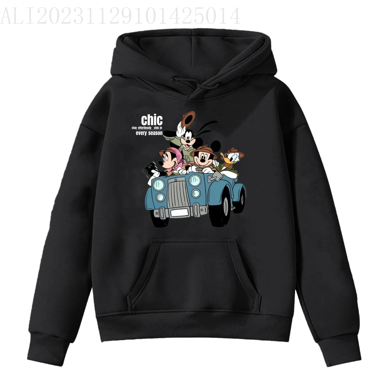 2024 new children's hoodies, children's casual hoodies, cute Mickey