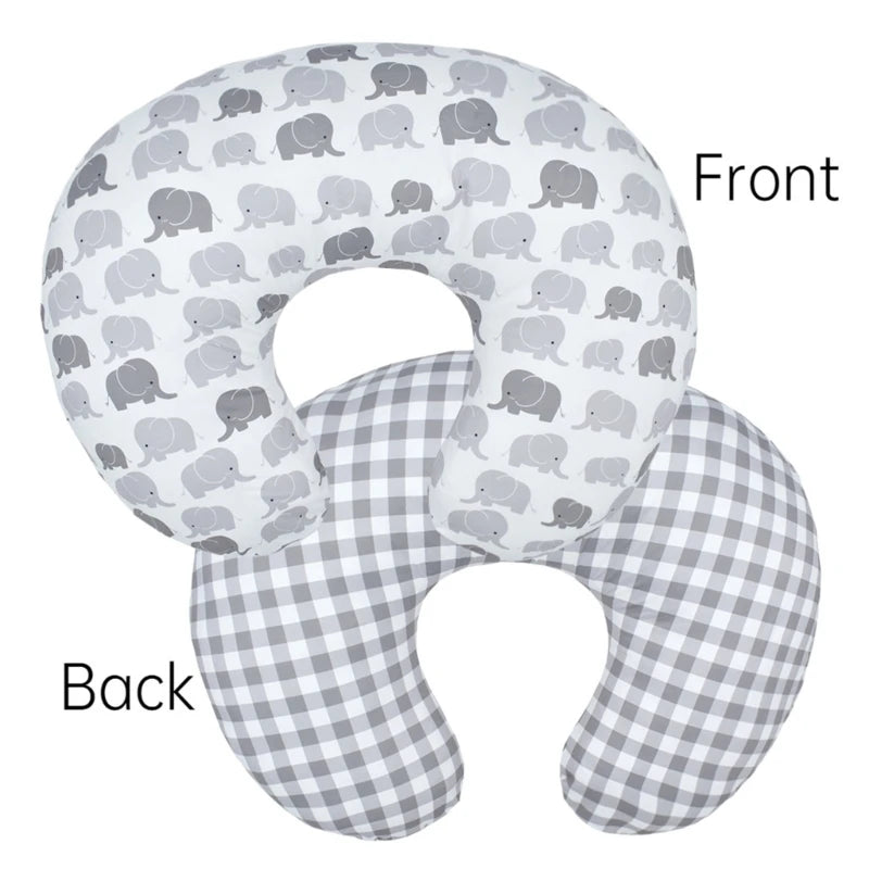 Baby Nursing Pillowcase Elastic U-shaped Pillow Case Detachable Pillow