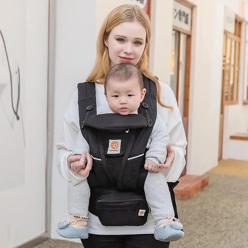 Baby Carrier 4 In 1 Ergonomic Kangaroo Design Sling for 0-36 Months