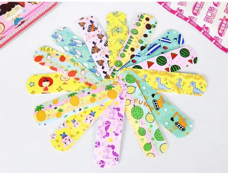 50/100/120 pieces Cartoon Band-Aid Waterproof and Breathable Cute