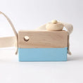 Load image into Gallery viewer, Wooden Fashion Camera Baby Toys Pendant Baby Block Montessori Toys for
