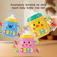 Load image into Gallery viewer, Montessori Baby Musical Feeding Bottle Toys Infant Grip Training Music
