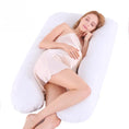 Load image into Gallery viewer, U-shaped Pregnancy Pillow Pure Cotton Lumbar Support Backrest Pillow
