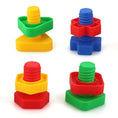 Load image into Gallery viewer, 5Set Screw Building Blocks Plastic Insert Blocks Nut Shape Toys for
