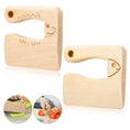 Load image into Gallery viewer, Wooden Knife Kids Cooking Toys Safe Knives Cutting Fruit Vegetable
