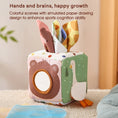 Load image into Gallery viewer, Baby Montessori Toy Magic Tissue Box Cotton Educational Learning
