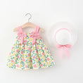 Load image into Gallery viewer, 2Piece Summer Clothes Baby Girls Boutique Outfits Korean Cute Bow
