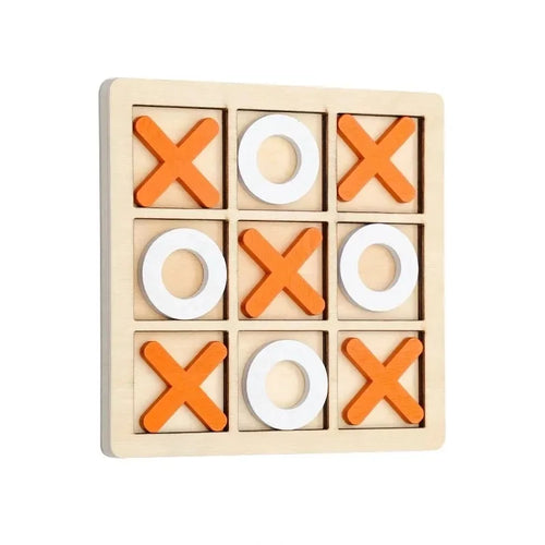 Montessori Play Game Wooden Toy Mini Chess Interaction Puzzle Training