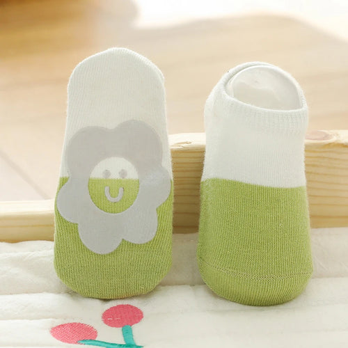 Baby Socks Children Floor Socks Combed Cotton Baby Non-Slip Toddler