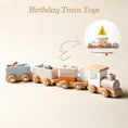 Load image into Gallery viewer, Montessori Toys Wooden Train Birthday Toy Baby Educational Toys Wooden
