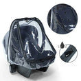 Load image into Gallery viewer, Baby Safety Seat Rain Cover Transparent EVA Baby Stroller Carriage
