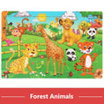 Load image into Gallery viewer, Economy 30piece Montessori 3D Puzzle Cartoon Animal Wooden Jigsaw
