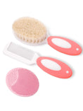 Load image into Gallery viewer, Baby Hair Brush Set for Newborn Toddlers Soft Bristles Cradle Cap
