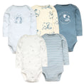 Load image into Gallery viewer, 3-5 PCS/LOT Soft Cotton Baby Bodysuits Long Sleeve Newborn Baby
