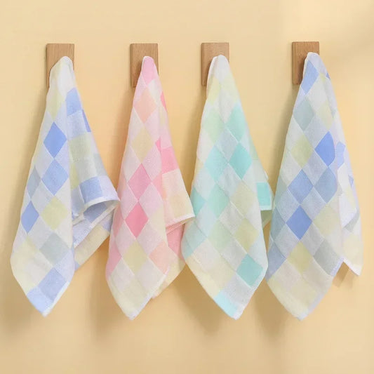 25*50cm Cotton Small Towel Double Gauze Children's Towel Square Cloth