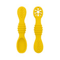 Load image into Gallery viewer, Baby Spoon Fork Set Food Grade Silicone Sticky Spoon Children Cutlery
