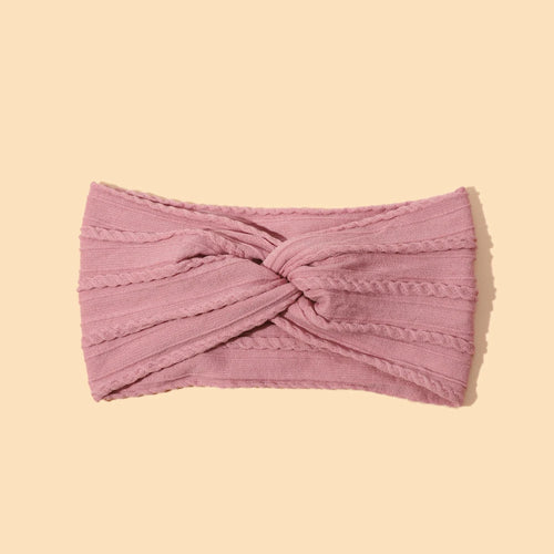 Newborn Baby Headbands for Girls New Nylon Knot Elastic Hair Bands