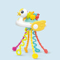 Load image into Gallery viewer, Cartoon Duck Astronaut Pull String Montessori Activity Development
