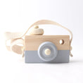 Load image into Gallery viewer, Wooden Fashion Camera Baby Toys Pendant Baby Block Montessori Toys for
