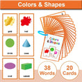 Load image into Gallery viewer, Montessori Kids Learning English Words Cards Kindergarten Teacher
