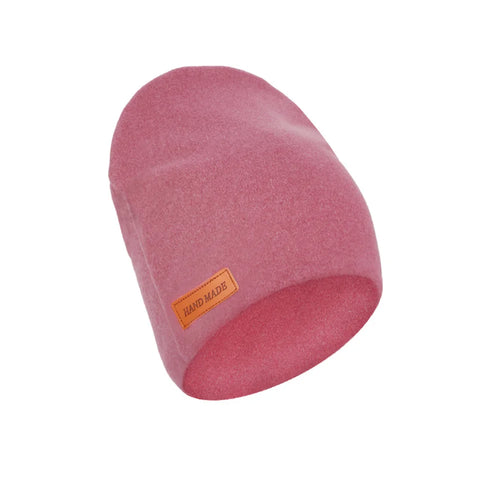 Solid Cashmere Baby Turban India Hats Newborn Boys Girls Autumn Winter