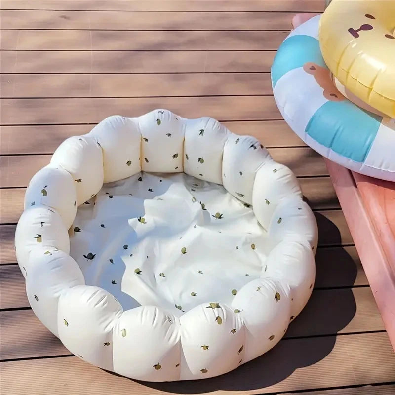 ins multi-functional folding swimming pool children's outdoor water