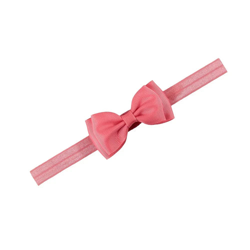 New 1PCS 8*4cm Double Layer Bows Baby Girls Hairband Grosgain Ribbon