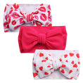 Load image into Gallery viewer, 3Pcs/Lot Flower Bullet Baby Headband Cow Leopard Dot Print Headwraps
