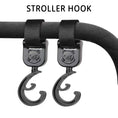 Load image into Gallery viewer, 2 Pcs Cartoon Stroller Accessories Hook Car Hook Loop Baby Car Hook
