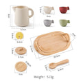 Load image into Gallery viewer, Kids Wooden Montessori Toy Set Children Coffee Machine Kitchen Toys
