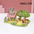 Load image into Gallery viewer, 3D Paper Puzzle Montessori Miniature Houses Funny Carton Construction
