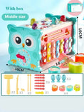 Load image into Gallery viewer, New Baby Montessori Toys Magnetic Fishing Owl Cube Learning
