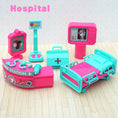 Load image into Gallery viewer, Children Toy 1:12 Dollhouse Furniture Miniatures Classroom Hospital
