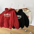 Load image into Gallery viewer, Korean Style Loose Letter Print Hooded Newborn Baby Hoodies Long
