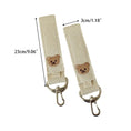 Load image into Gallery viewer, Embroidered Bear Cartoon Hook Durable Universal Pushchair Clip Baby
