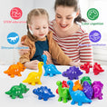 Load image into Gallery viewer, Matching Dinosaur Toy With storage bucket Montessori Toys for Kids
