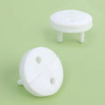 Load image into Gallery viewer, White Electrical Safety Socket Protective Cover Baby Care Safe Guard
